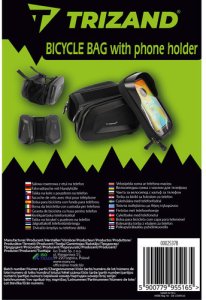 Trizand Sakwa rowerowa z etui na telefon 25378 3