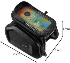Trizand Sakwa rowerowa z etui na telefon 25378 5