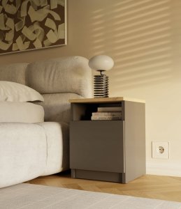 Szafka nocna GALAX 30/1D ANTRACYT ARTISAN 4