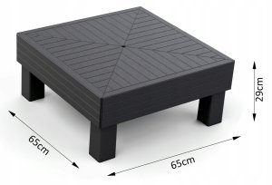 Darza mebelu komplekts Elements Balcony Set peleks/gaisi peleks 8711245158013 13
