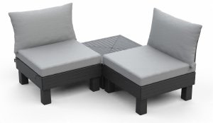 Darza mebelu komplekts Elements Balcony Set peleks/gaisi peleks 8711245158013 2