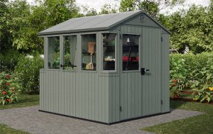 Usorteret Garden Shed Potting Shed 6x8 7290112641489 2