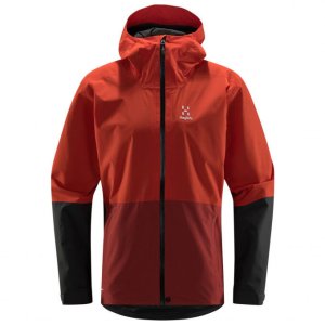 Kurtka membranowa Haglofs Finch Proof Jacket - habanero/magnetite 1
