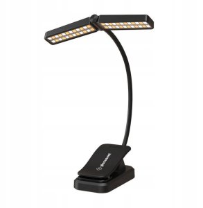Lampka bezprzewodowa Wingy Glocusent GLCSNTA2901 z klipsem USB-C 1000mAh czarna 1