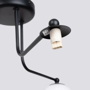 Lampa wisząca Astro Lighting Żyrandol ASTRAL 3 czarny SOLLUX LIGHTING 7