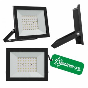 FLOODLIGHT LED 50W 230V NW IP65 BLACK 1