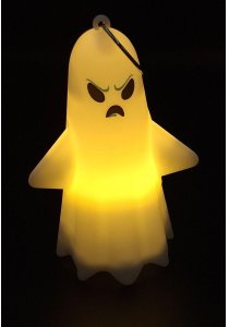 ZAWIESZKA BRELOCZEK DEKORACYJNY DUCH LED ZŁY 2