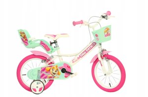 Vaikiškas dviratis Dino Bike Paw Patrol Girl, 14", rožinis 1