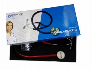 Stetoskop kardiologiczny Oromed ORO-SF 501 burgund one size 4