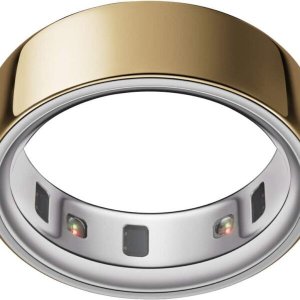 Oura Ring 4 smart ring, Gold, size 7 1