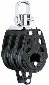 Harken Carbo Blok 29 mm tripel, svirvel, hunsvot 2