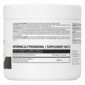 OstroVit Trawa Młodego Jęczmienia VEGE 200 g naturalny one size 5