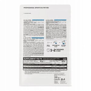 OstroVit BCAA + Glutamina 1000 g cytrynowy one size 2