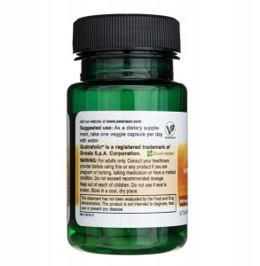 Swanson SWANSON Folian Quatrefolic 800mcg 30 kapsułek Kwas Foliowy one size 2