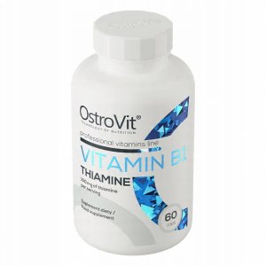 OstroVit Witamina B1 Tiamina 60 kapsułek one size 3