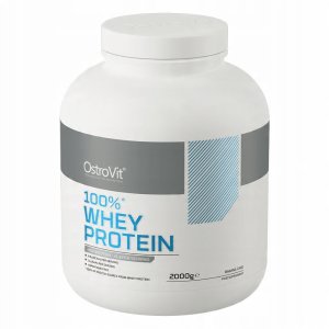 OstroVit 100% Whey Protein 2000 g białko WPC o smaku ciasta bananowego one size 2