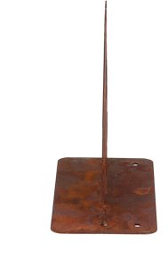 DECORATION HARE RUST 19.3X10X27CM 6