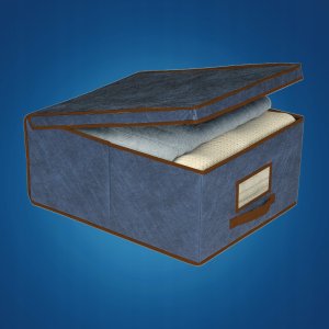 Kaste auduma 50x40x25cm Blue 8004226340027 1