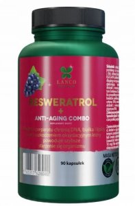 Lanco Resweratrol + Anti-Anging Combo 90 kapsułek one size 1