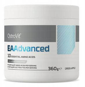 OstroVit EAAdvanced 360 g BCAA o smaku zielonego jabłka one size 4