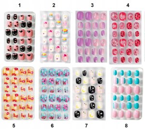 Zestaw Do Malowania Makijażu Dla Dzieci Makeup____________________________ + NAKLEJKI NA PAZNOKCIE 2