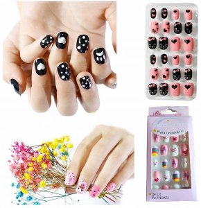 Zestaw Do Malowania Makijażu Dla Dzieci Makeup____________________________ + NAKLEJKI NA PAZNOKCIE 3