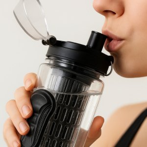 Trizand Bidon na wod z pojemnikiem 1L 25815 13
