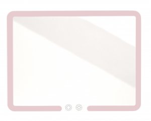 Lusterko kosmetyczne Humanas Lusterko do makijażu HS-ML02 z podświetleniem LED - różowe 5