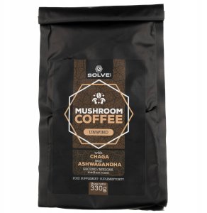 Solve Labs Mushroom Coffee 330g Chaga + Ashwagandha one size 3