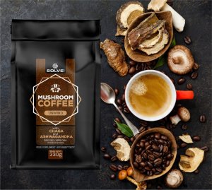 Solve Labs Mushroom Coffee 330g Lion's mane + Rhodiola one size 5