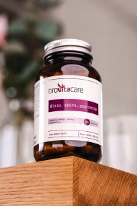 Orovitacare Włosy Skóra Paznokcie 60 tabletek one size 3