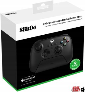 8BitDo Ultimate 3-Mode Wired Game Controller, Black, Xbox / PC / Android 1