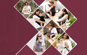 Nosidełko dla niemowląt MomCozy BC001-BL00NB-A (czarne) 2