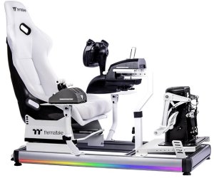 Thermaltake GF500 Flight Simulator Cockpit Snow 4