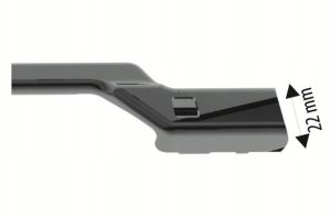 Pióro wycieraczki bezszkieletowe przód (2szt.) ExactFit 530/480mm pasuje do: MERCEDES GLK (X204)  SEAT CORDOBA, IBIZA III  VW POLO IV 10.01- 1