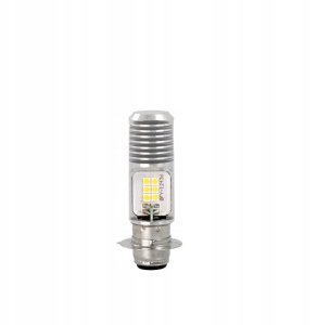 Żarówka LED (Blister 1szt.) LED 12/24V 12W, bez homologacji na ulicę, P15D-25-1, dla pojazdów bez CAN-Bus, biała 1