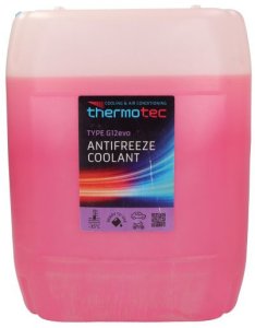Płyn do chłodnic (typ płynu G12 Evo/G65) (20L, -35°C), Si-OAT, różowy, norma: ASTM D3306  VW TL 774-L, zawiera: glikol monoetylenowy 1