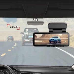 Kamera Samochodowa 4K WiFi GPS + Tylna Kamera G-sensor Full Zestaw do Auta 5