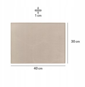 Ociekacz do naczyń MAXI, 30 x 40 cm 5