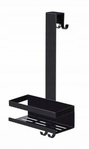 Półka łazienkowa ze stali nierdzewnej BRIBANO, montaż bez wiercenia 3