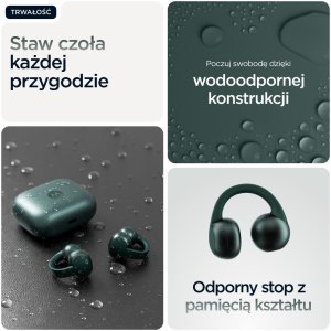 Słuchawki Motorola Moto Buds Loop - Trekking Green (PG38C07165) 10