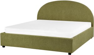 Łóżko z pojemnikiem Boucle VAUCLUSE 160 x 200 cm Jasnozielony 5