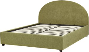 Łóżko z pojemnikiem Boucle VAUCLUSE 160 x 200 cm Jasnozielony 6