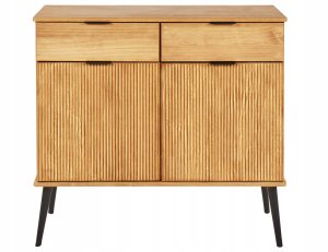 Szafka dwudrzwiowa jasne drewno TIMMINS 4