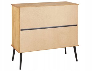 Szafka dwudrzwiowa jasne drewno TIMMINS 5