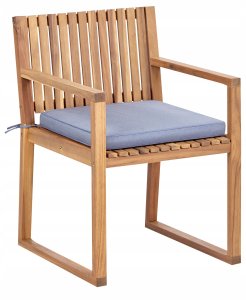 Krzesło ogrodowe SASSARI II Niebieski 4