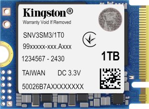 Dysk SSD Kingston NV3 1TB M.2 2230 PCI-E x4 Gen4 NVMe (SNV3SM3/1T0) 1