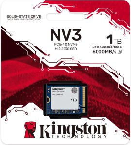 Dysk SSD Kingston NV3 1TB M.2 2230 PCI-E x4 Gen4 NVMe (SNV3SM3/1T0) 3