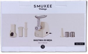 Maszynka do mięsa z szatkownicą 500W Smukee Vintage 15