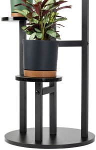 Strado Stojak na kwiaty FINO czarny 10